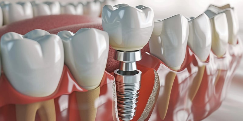 کاشت دندان فوری و طبیعی در دندانپزشمی دکتر مینا اهربی